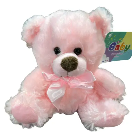 Peluche oso rosado 62250